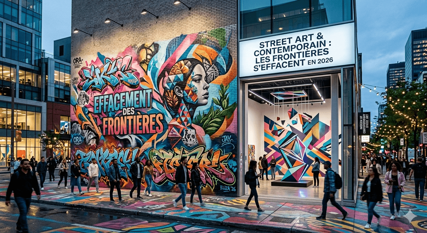 Street art & art contemporain : les frontières s'effacent en 2026